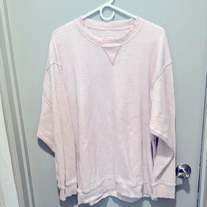 Arie waffle knit shirt sz Lg